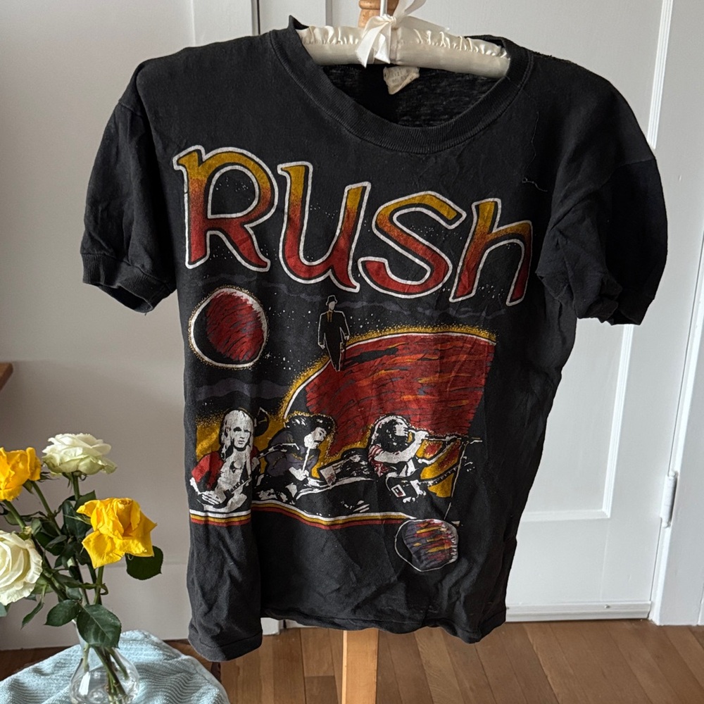 Rush Black Graphic T-Shirt